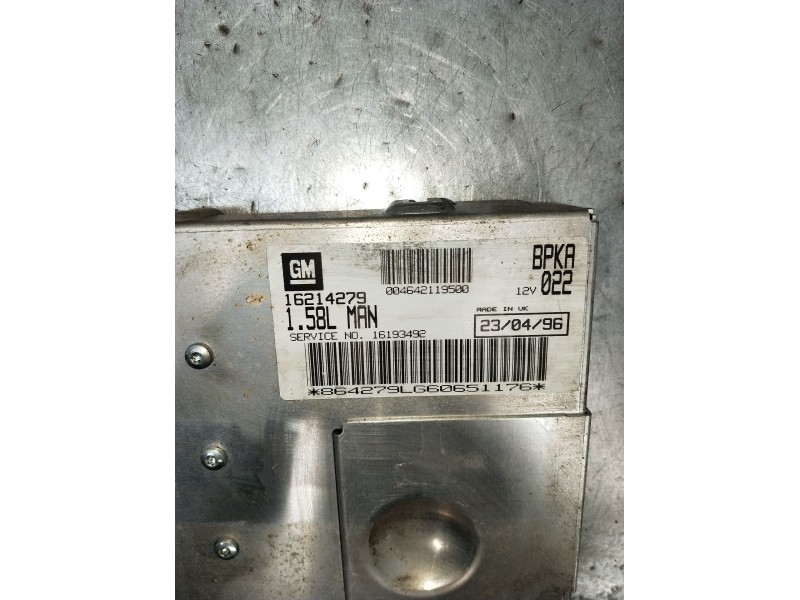 Recambio de centralita motor uce para lancia dedra (835_) 1.6 i.e. (835aa) referencia OEM IAM 16214279 16193492 1994