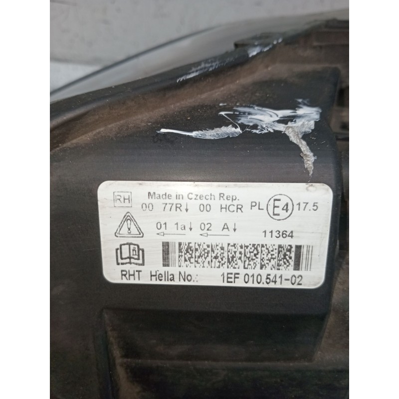 Recambio de faro derecho para ford mondeo iv turnier (ba7) 2.0 tdci referencia OEM IAM 1EF01054102  2007