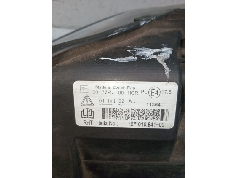 Recambio de faro derecho para ford mondeo iv turnier (ba7) 2.0 tdci referencia OEM IAM 1EF01054102  2007