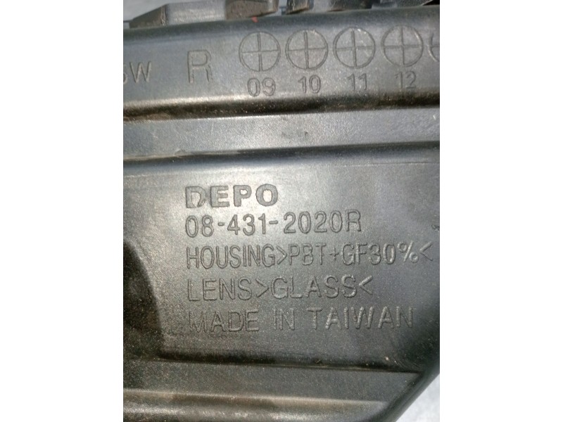 Recambio de faro antiniebla derecho para ford mondeo iv turnier (ba7) 2.0 tdci referencia OEM IAM 084312020R  2007