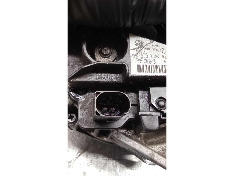 Recambio de alternador para audi a6 c5 (4b2, 4b4) 2.5 tdi referencia OEM IAM 078903016AB 0124525008 01 140A