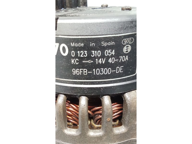 Recambio de alternador para ford fiesta iv (ja_, jb_) 1.3 i referencia OEM IAM 0123310054 96FB10300DE 99 70A
