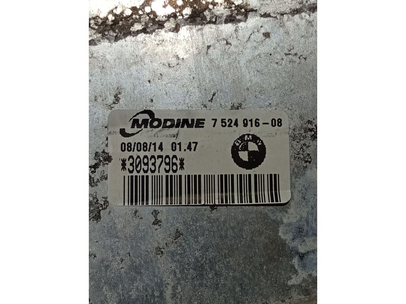 Recambio de intercooler para bmw x1 (e84) sdrive 18 d referencia OEM IAM 752491608  09