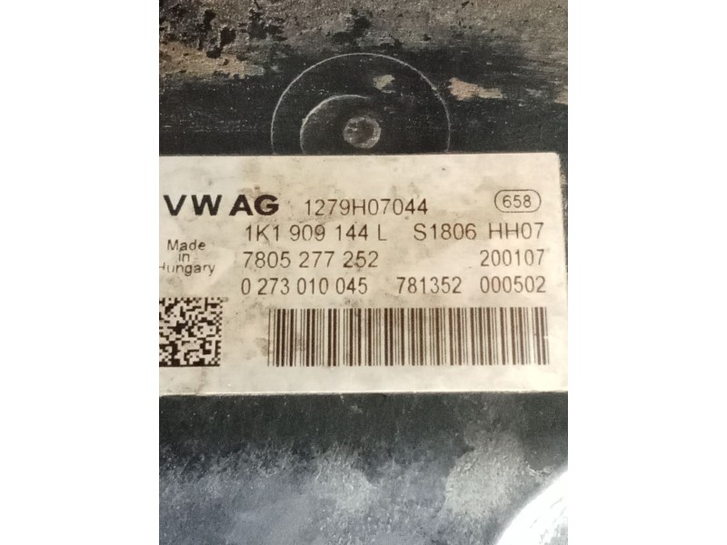 Recambio de cremallera direccion para volkswagen golf v (1k1) 2.0 tdi referencia OEM IAM 1K1909144L 0273010045 03