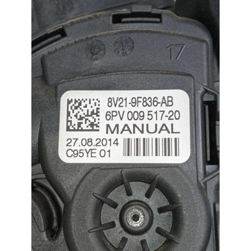 Recambio de potenciometro pedal para ford b-max (jk) 1.6 tdci referencia OEM IAM 8V219F836AB 6PV00951720 2016