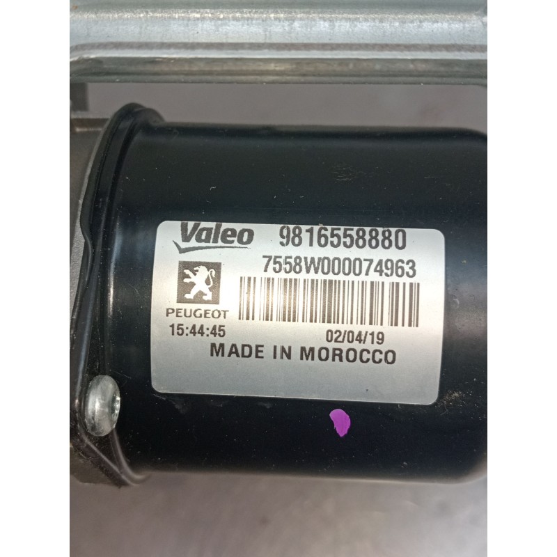 Recambio de motor limpia delantero para opel combo e tour / life (k9) 1.5 referencia OEM IAM 9816558880  2019
