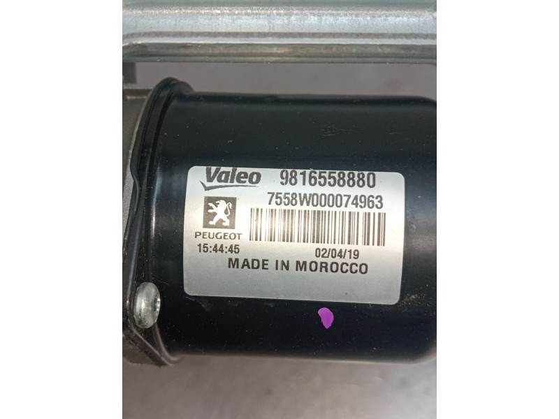 Recambio de motor limpia delantero para opel combo e tour / life (k9) 1.5 referencia OEM IAM 9816558880  2019