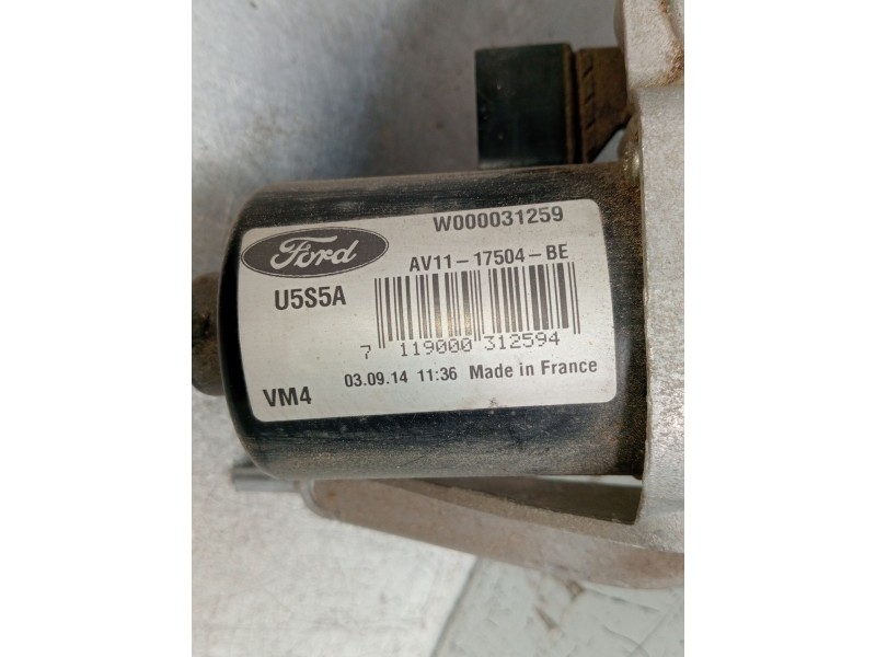 Recambio de motor limpia delantero para ford b-max (jk) 1.6 tdci referencia OEM IAM AV1117504BE DERECHO W000031259 2016