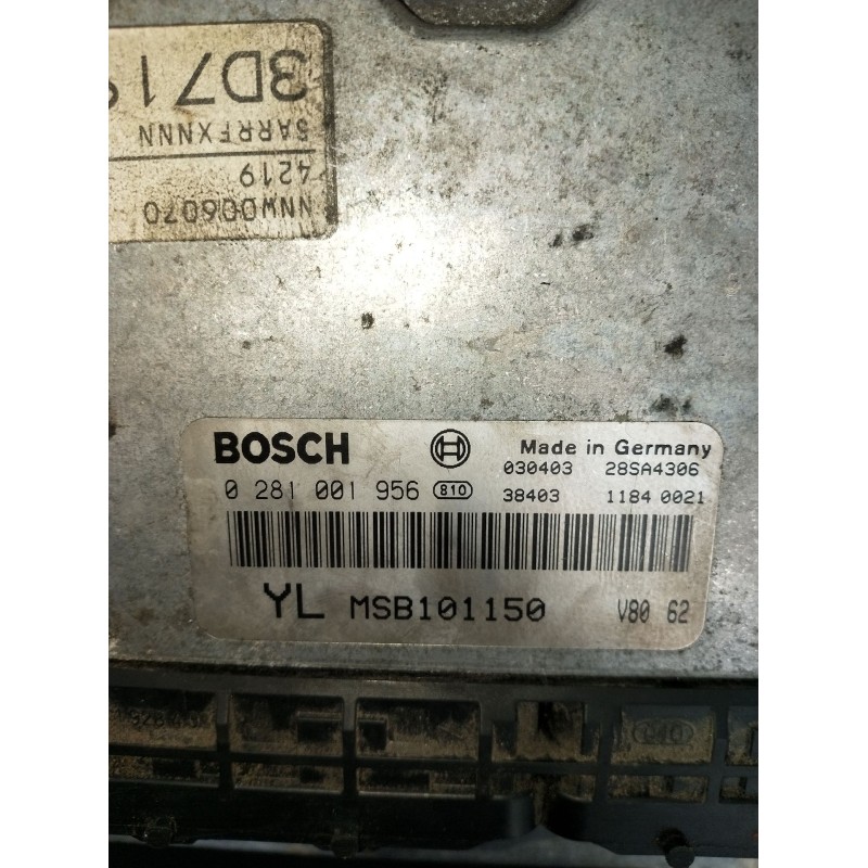 Recambio de centralita motor uce para mg zr 2.0 td referencia OEM IAM 0281001956 MSB101150 28SA4306 2003