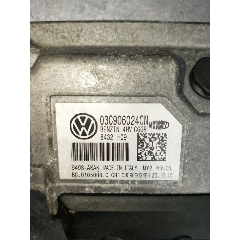 Recambio de centralita motor uce para volkswagen polo v (6r1, 6c1) 1.4 (6r1) referencia OEM IAM 03C906024CN 4HVCGGB 8432H09 2009