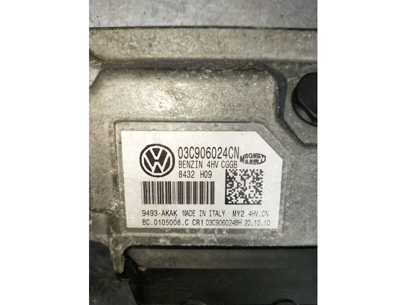 Recambio de centralita motor uce para volkswagen polo v (6r1, 6c1) 1.4 (6r1) referencia OEM IAM 03C906024CN 4HVCGGB 8432H09 2009