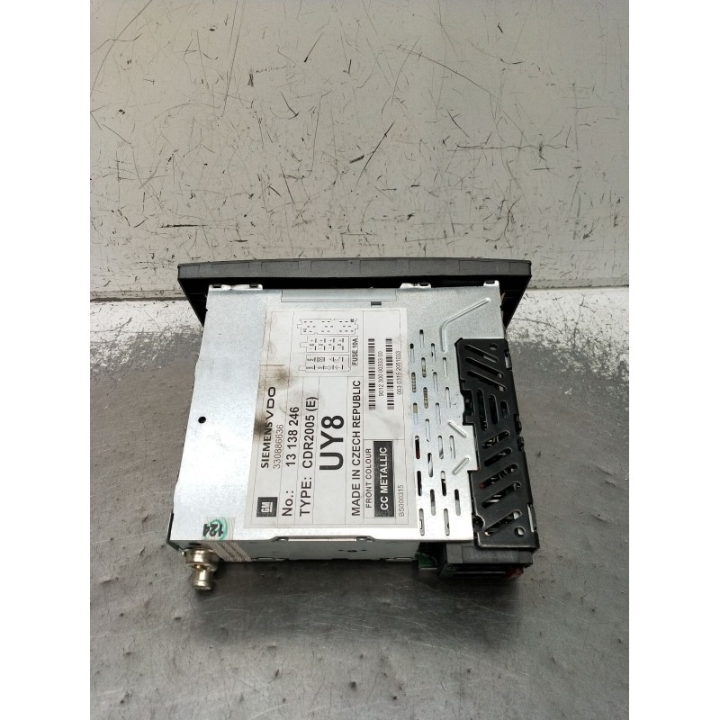 Recambio de sistema audio / radio cd para opel vectra c gts (z02) 2.2 dti 16v (f68) referencia OEM IAM 13138246 13138246 2003