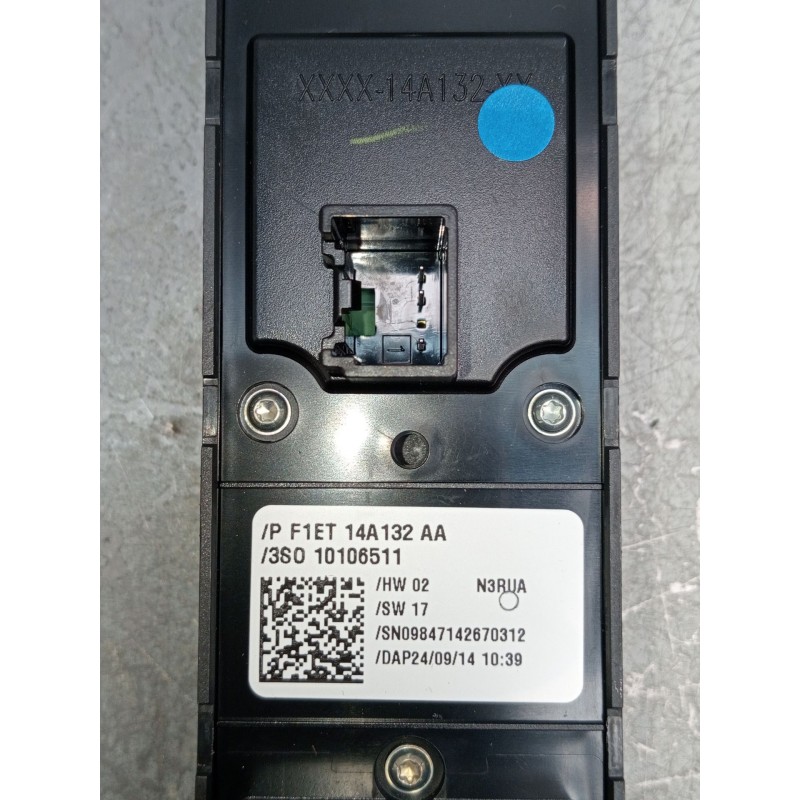 Recambio de mando elevalunas delantero izquierdo para ford b-max (jk) 1.6 tdci referencia OEM IAM 10106511 5P 14A132AA 2016