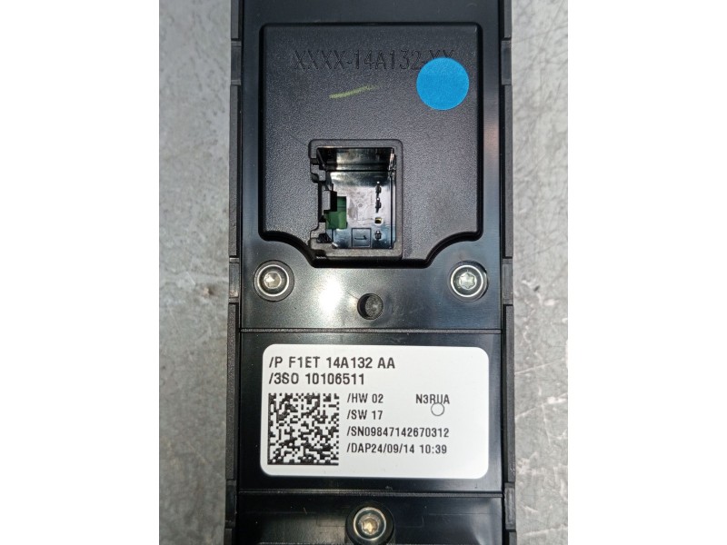 Recambio de mando elevalunas delantero izquierdo para ford b-max (jk) 1.6 tdci referencia OEM IAM 10106511 5P 14A132AA 2016