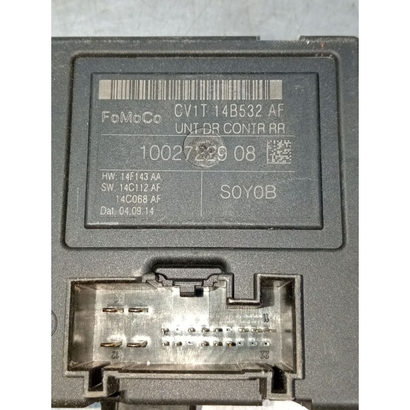 Recambio de modulo electronico para ford b-max (jk) 1.6 tdci referencia OEM IAM 100272908 CV1T14B532AF 2016