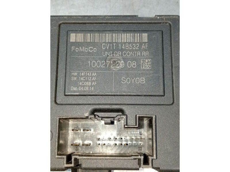 Recambio de modulo electronico para ford b-max (jk) 1.6 tdci referencia OEM IAM 100272908 CV1T14B532AF 2016