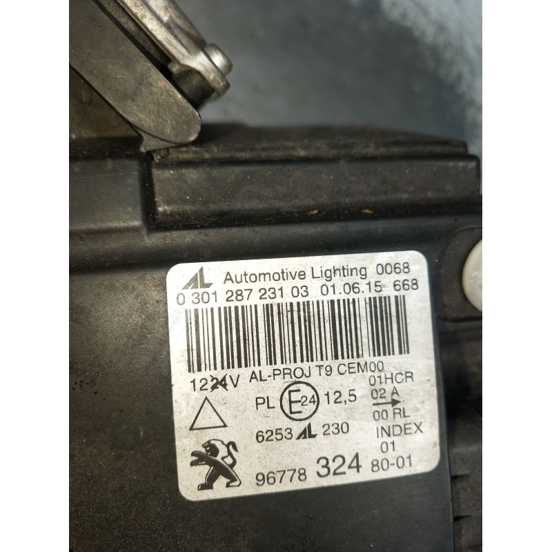 Recambio de faro izquierdo para peugeot 308 sw ii (lc_, lj_, lr_, lx_, l4_) 2.0 bluehdi 150 referencia OEM IAM 030128723103 1307