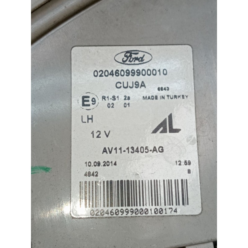 Recambio de piloto trasero izquierdo para ford b-max (jk) 1.6 tdci referencia OEM IAM AV1113405AG 02046099900010 2016