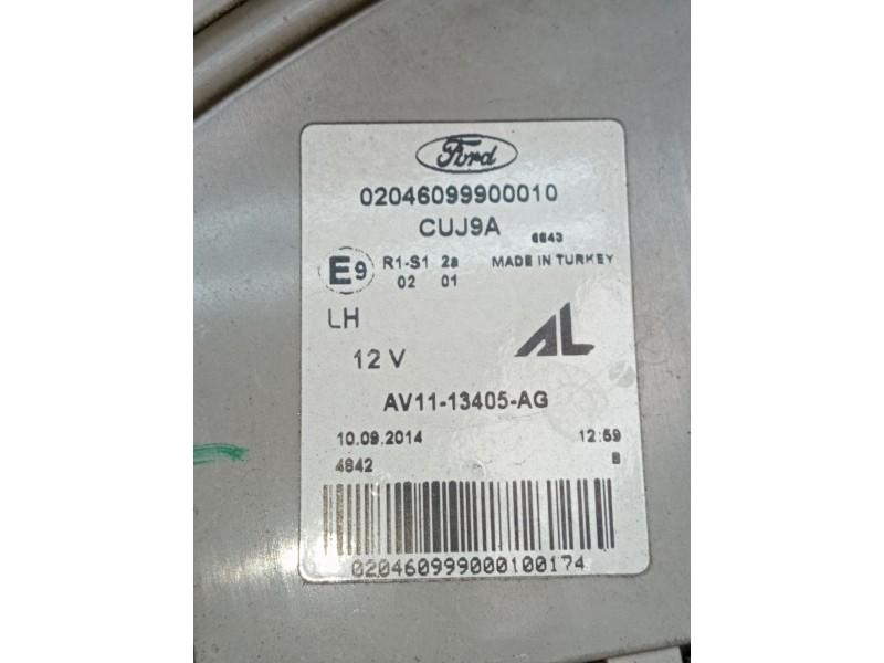 Recambio de piloto trasero izquierdo para ford b-max (jk) 1.6 tdci referencia OEM IAM AV1113405AG 02046099900010 2016
