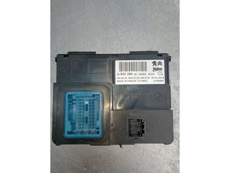Recambio de mando luces para opel combo e tour / life (k9) 1.5 referencia OEM IAM 98322280 01320820 2019