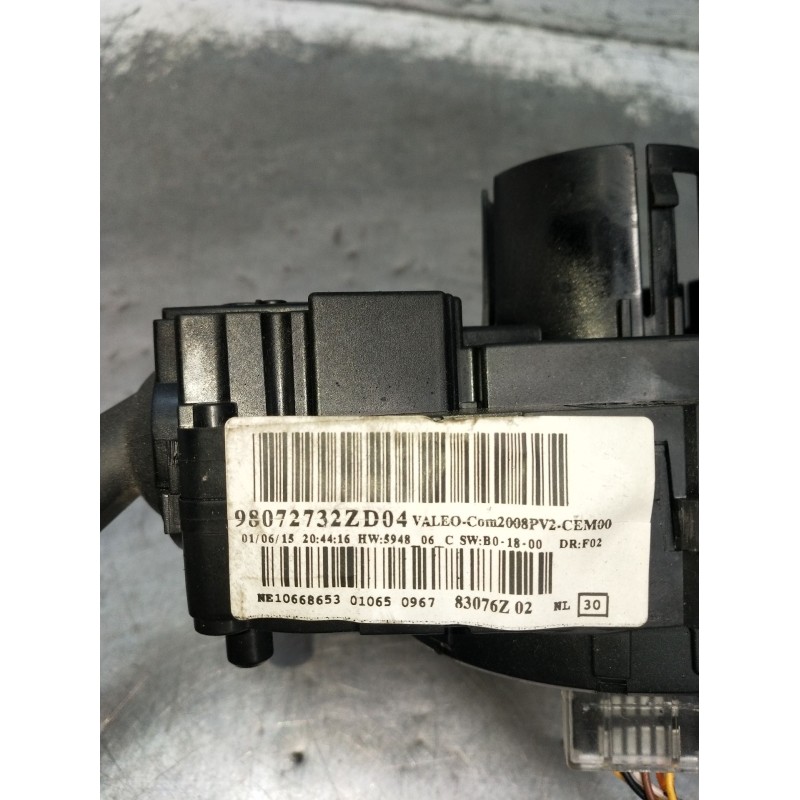 Recambio de mando luces para peugeot 308 sw ii (lc_, lj_, lr_, lx_, l4_) 2.0 bluehdi 150 referencia OEM IAM 98072732ZD04  2015