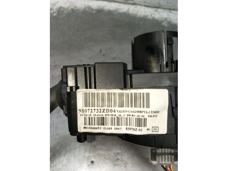 Recambio de mando luces para peugeot 308 sw ii (lc_, lj_, lr_, lx_, l4_) 2.0 bluehdi 150 referencia OEM IAM 98072732ZD04  2015
