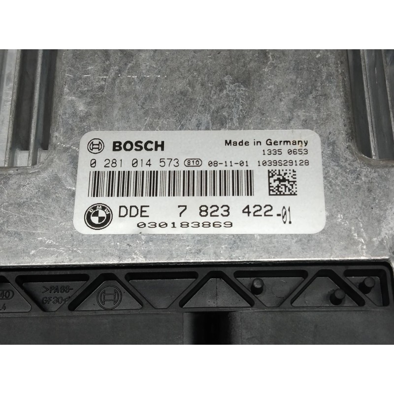 Recambio de centralita motor uce para bmw serie 1 berlina (e81/e87) 118d referencia OEM IAM 0281014573 DDE7823422 030183869