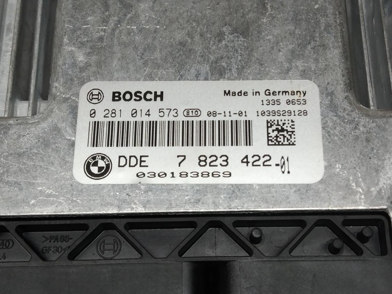 Recambio de centralita motor uce para bmw serie 1 berlina (e81/e87) 118d referencia OEM IAM 0281014573 DDE7823422 030183869