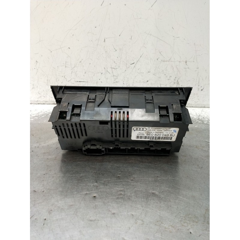 Recambio de mando calefaccion / aire acondicionado para audi a4 b7 (8ec) 2.0 tdi 16v referencia OEM IAM 8E0820043BJ  2005