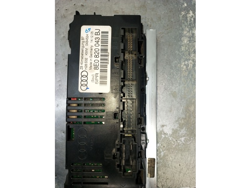 Recambio de mando calefaccion / aire acondicionado para audi a4 b7 (8ec) 2.0 tdi 16v referencia OEM IAM 8E0820043BJ  2005