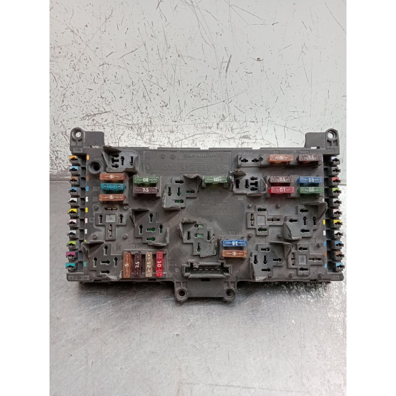 Recambio de caja reles / fusibles para mercedes-benz vito caja cerrada 6.03  111 cdi compacto (639.601) referencia OEM IAM 63954