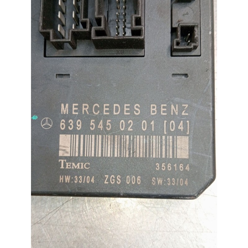 Recambio de caja reles / fusibles para mercedes-benz vito caja cerrada 6.03  111 cdi compacto (639.601) referencia OEM IAM 63954