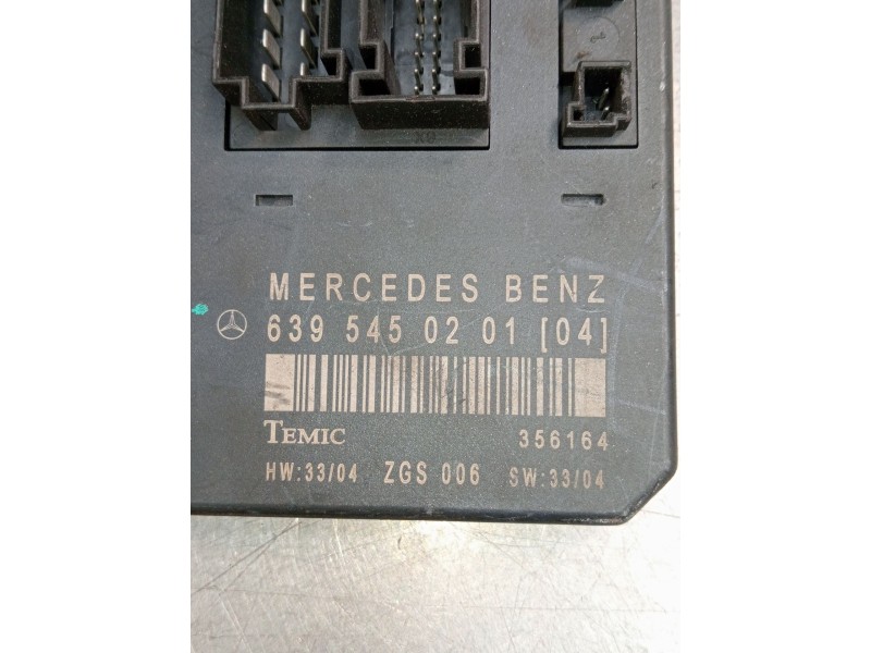 Recambio de caja reles / fusibles para mercedes-benz vito caja cerrada 6.03  111 cdi compacto (639.601) referencia OEM IAM 63954