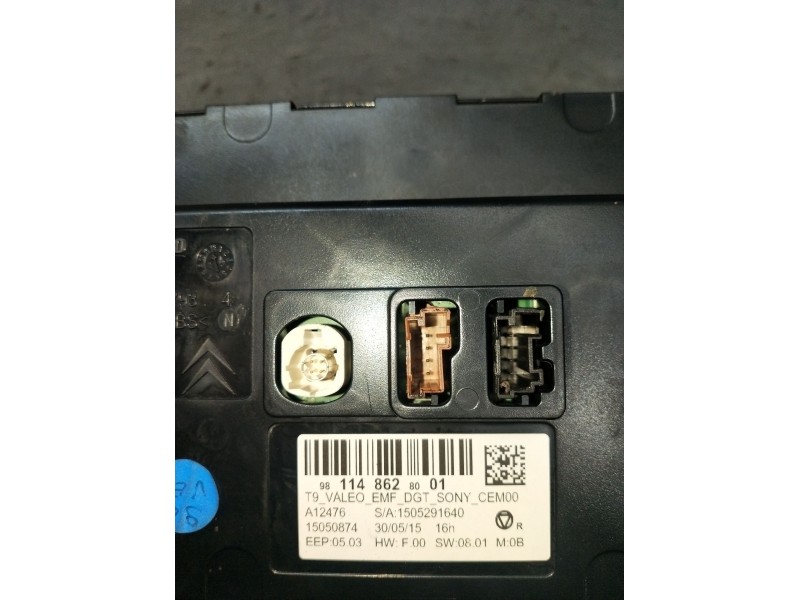 Recambio de pantalla multifuncion para peugeot 308 sw ii (lc_, lj_, lr_, lx_, l4_) 2.0 bluehdi 150 referencia OEM IAM 9811486280