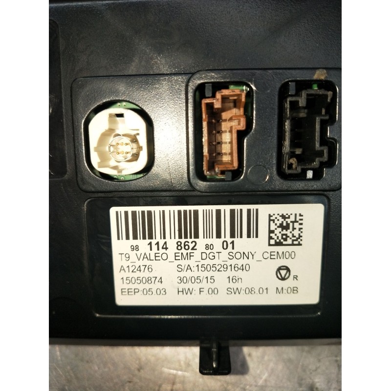Recambio de pantalla multifuncion para peugeot 308 sw ii (lc_, lj_, lr_, lx_, l4_) 2.0 bluehdi 150 referencia OEM IAM 9811486280