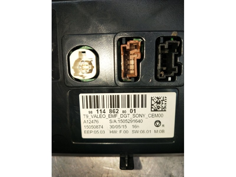 Recambio de pantalla multifuncion para peugeot 308 sw ii (lc_, lj_, lr_, lx_, l4_) 2.0 bluehdi 150 referencia OEM IAM 9811486280