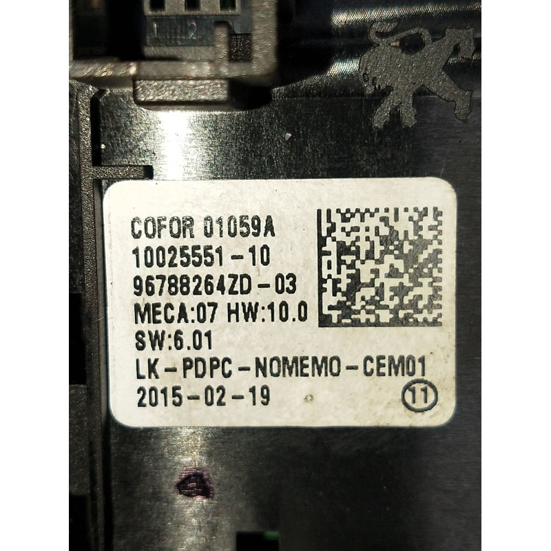 Recambio de mando elevalunas delantero izquierdo para peugeot 308 sw ii (lc_, lj_, lr_, lx_, l4_) 2.0 bluehdi 150 referencia OEM