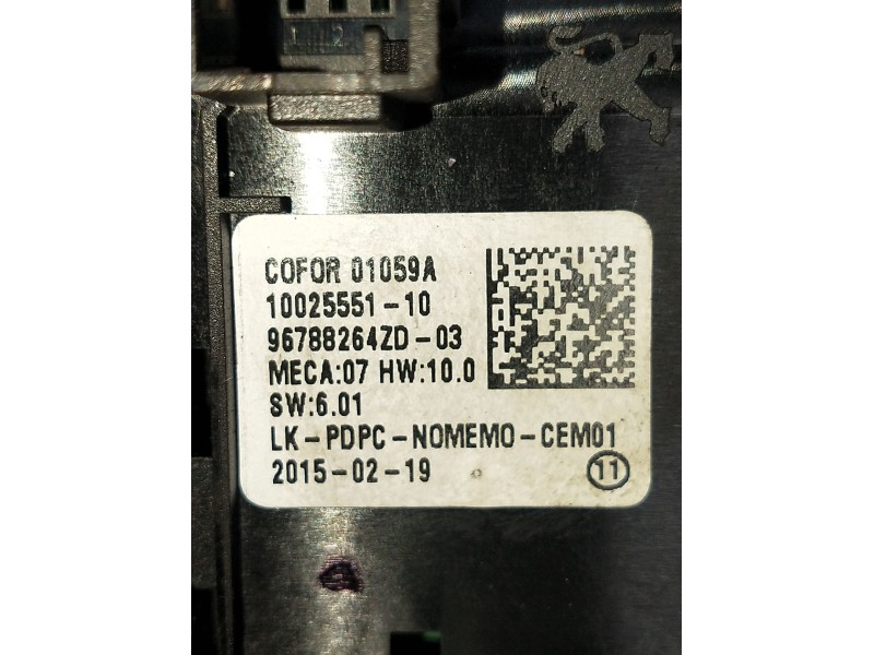Recambio de mando elevalunas delantero izquierdo para peugeot 308 sw ii (lc_, lj_, lr_, lx_, l4_) 2.0 bluehdi 150 referencia OEM