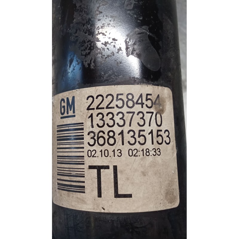 Recambio de amortiguador delantero derecho para opel meriva b monospace (s10) 1.7 cdti (75) referencia OEM IAM 13337370 22258454