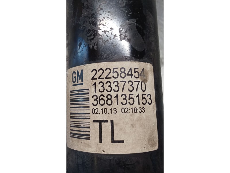 Recambio de amortiguador delantero derecho para opel meriva b monospace (s10) 1.7 cdti (75) referencia OEM IAM 13337370 22258454