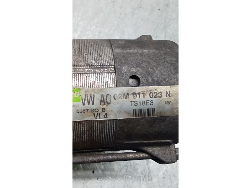 Recambio de motor arranque para volkswagen golf v (1k1) 2.0 tdi referencia OEM IAM 02M911023N  
