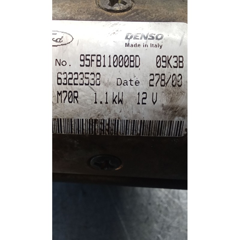 Recambio de motor arranque para ford fiesta iv (ja_, jb_) 1.3 i referencia OEM IAM 95FB11000BD 63223538 99