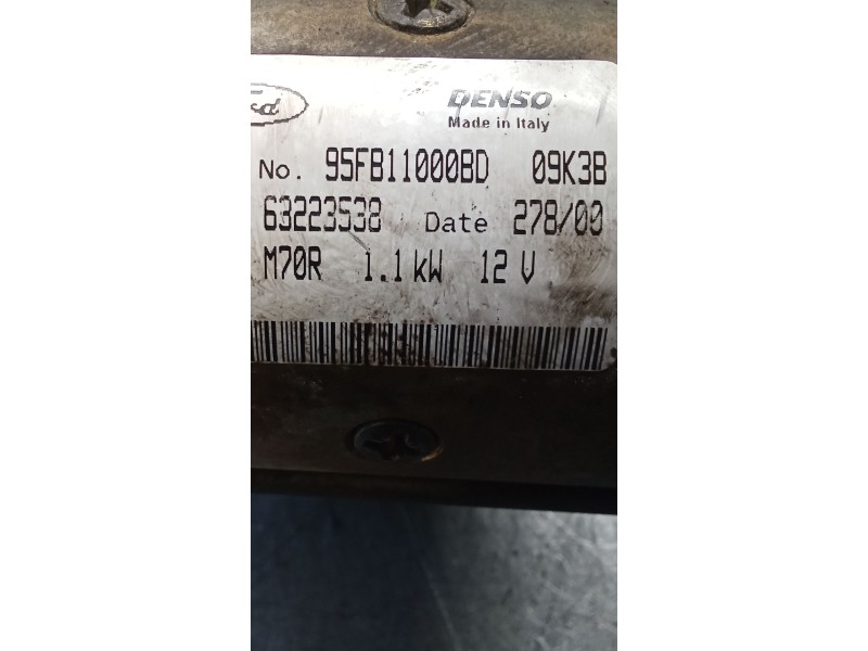 Recambio de motor arranque para ford fiesta iv (ja_, jb_) 1.3 i referencia OEM IAM 95FB11000BD 63223538 99