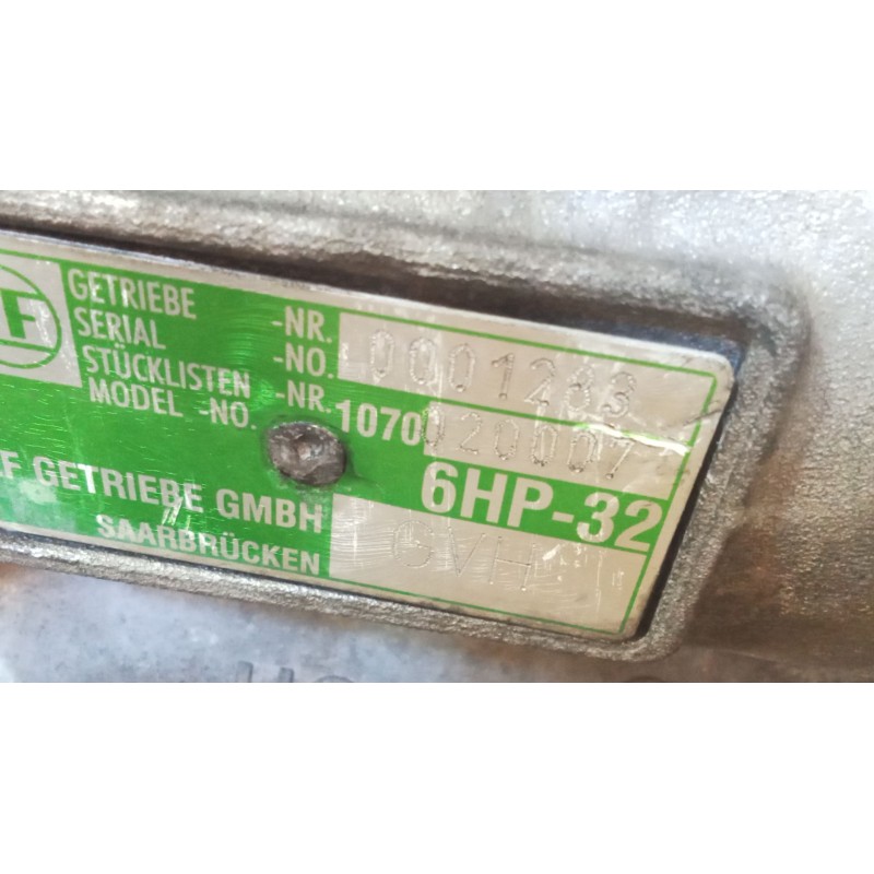 Recambio de caja cambios para volkswagen phaeton (3d2/3d8) tdi v10 (4 asientos) referencia OEM IAM 6HP32 GVH AUTOMAT 0001283 020