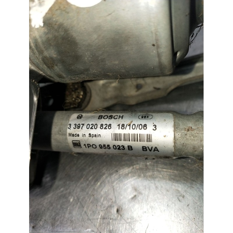 Recambio de motor limpia delantero para seat leon (1p1) 1.6 referencia OEM IAM 1P0955023B 3397020826 IZQUIERDO 2005