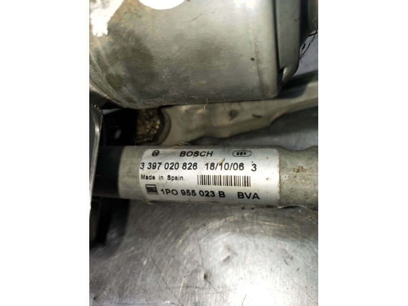 Recambio de motor limpia delantero para seat leon (1p1) 1.6 referencia OEM IAM 1P0955023B 3397020826 IZQUIERDO 2005