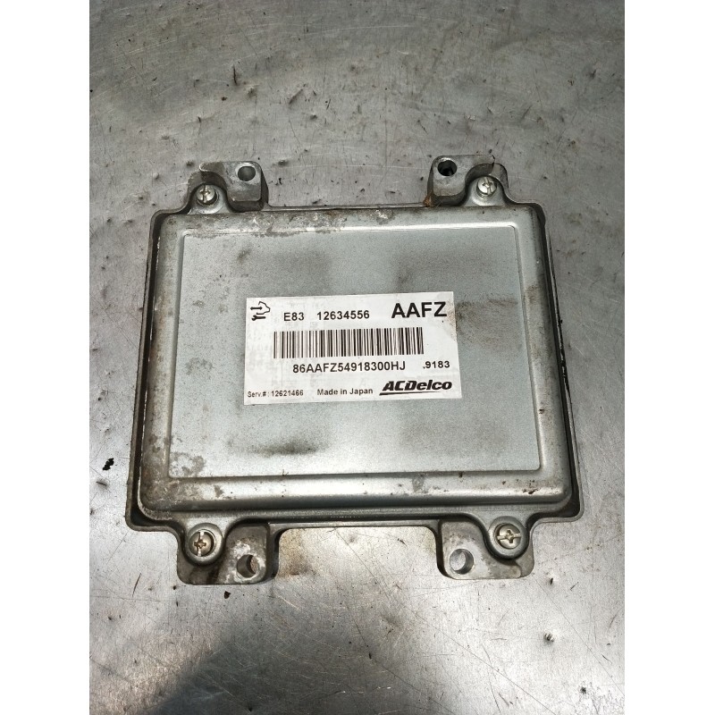 Recambio de centralita motor uce para opel astra j (p10) 1.6 (68) referencia OEM IAM 12634556 86AAFZ54918300HJ 2010