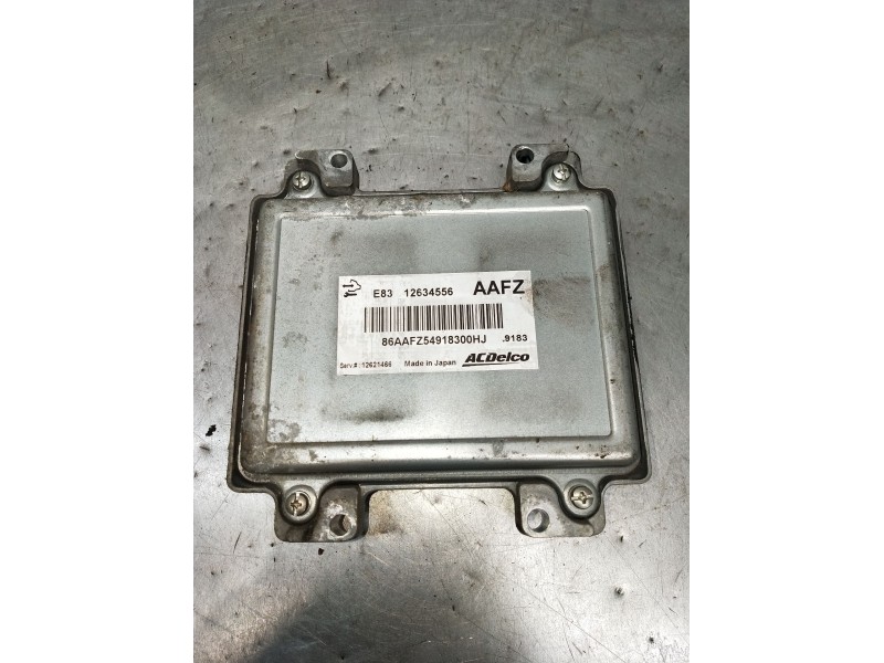 Recambio de centralita motor uce para opel astra j (p10) 1.6 (68) referencia OEM IAM 12634556 86AAFZ54918300HJ 2010