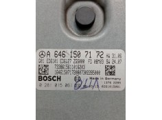 Recambio de centralita motor uce para mercedes-benz vito / mixto furgoneta (w639) 109 cdi (639.601, 639.603, 639.605) referencia 2