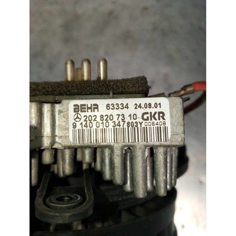 Recambio de motor calefaccion para mercedes-benz clk (c208) clk 320 (208.365) referencia OEM IAM 2028207310 9140010347 1997